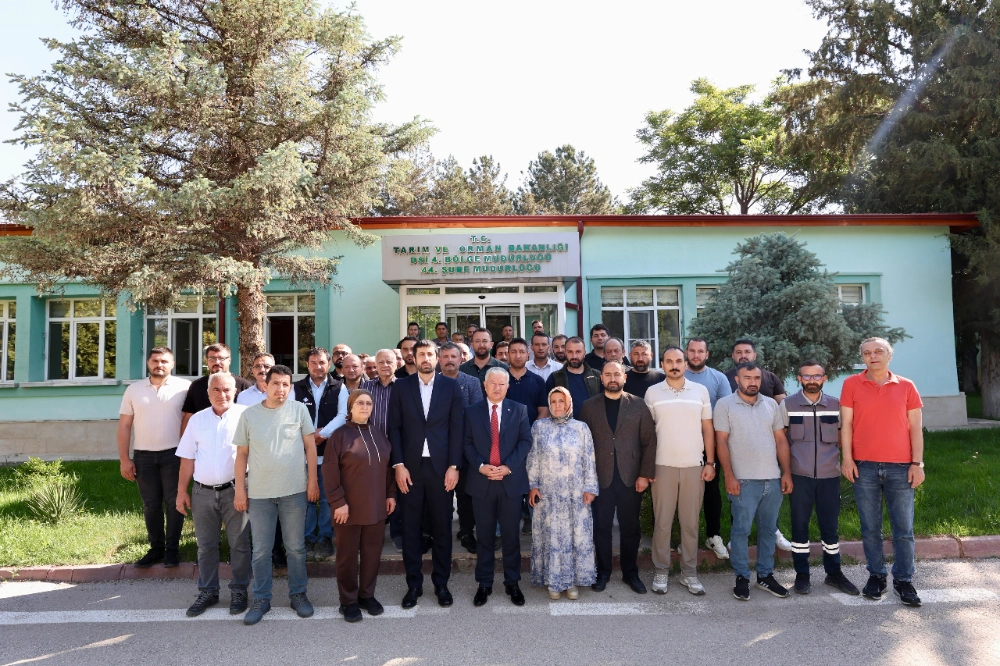Vali Murat Duru’dan DSİ Aksaray Şube Müdürlüğüne Ziyaret