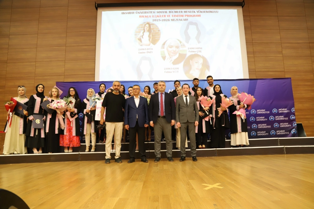 ASÜ’de mezuniyet maratonu Sosyal Bilimler MYO ile tamamlandı