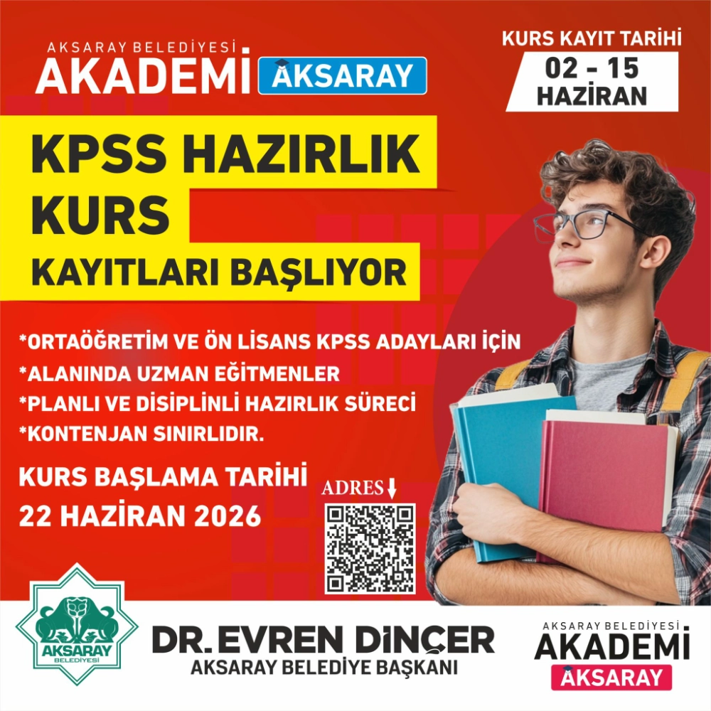 AKADEMİ AKSARAY’DA KPSS HAZIRLIK KURSU KAYITLARI BAŞLADI