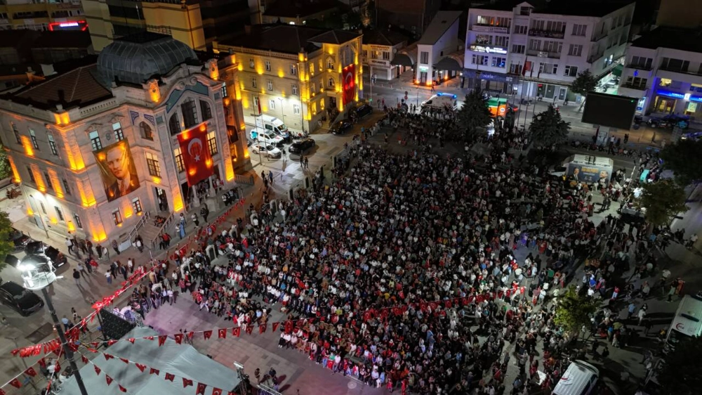 Aksaray Her Zamanki Gibi Yine 15 Temmuz’da Tek Yürek Oldu