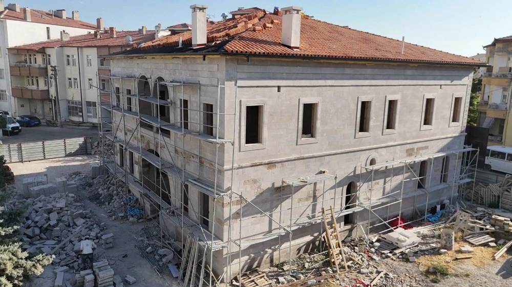 TARİHİ KÜLTÜR KONAĞI TÜM İHTİŞAMI İLE YENİDEN AYAĞA KALKTI
