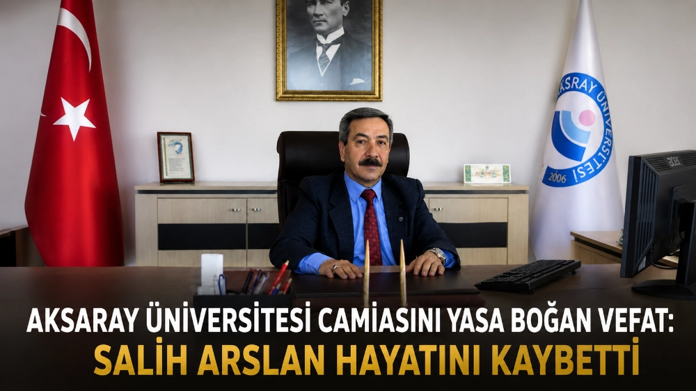 Aksaray Üniversitesi Camiasını Yasa Boğan Vefat: Salih Arslan Hayatını Kaybetti
