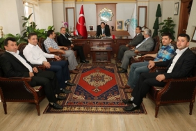 Ağaç İşleri Odasından Başkan Yazgı'ya Ziyaret