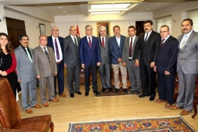 Ahiler Haftası Kutlamaları kapsamında Vali Ataklı'ya ziyaret