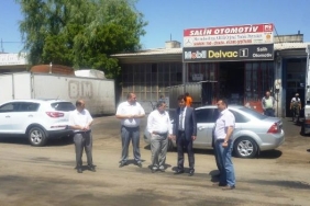 Aksaray Belediyesi sanayi sitesindeki çevre ve görüntü kirliliğini yerinde tespit etti