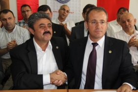 Aksaray Eğitim Bir-Sen'de nöbet değişimi