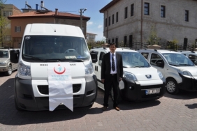 Aksaray Halk Sağlığı Müdürlüğü'ne 6 yeni araç