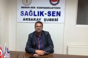 Aksaray Sağlık Sen Şube Başkalığına Şahin Meral seçildi