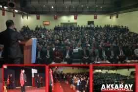 Aksaray Ülkü Ocakları tarafından tiyatro tertiplendi