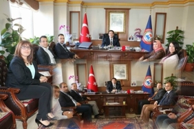 Başkan Yazgı'ya ziyaretler devam ediyor
