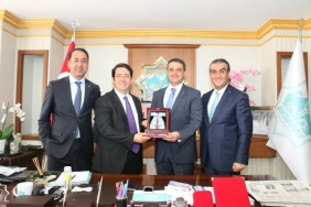 Denizbank'tan Yazgı'ya Plaket