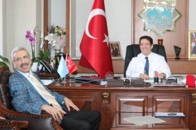 Eski Milletvekili Yaşar'dan Başkan Yazgı'ya ziyaret