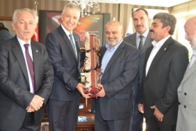 Eski Rize Milletvekili Şevki Yılmazdan Aksaray SGİM' e ziyaret