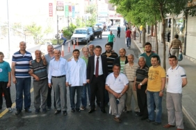 Esnaflardan Başkan Yazgı'ya teşekkür