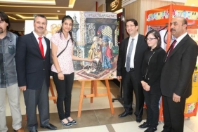 Güzel Sanatlar Lisesi'nin yılsonu sergisi açıldı