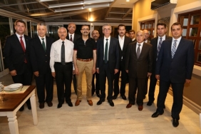 Mersin'e atanan Şahin Mercan'a veda töreni düzenledi