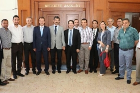 MHP heyetinden Başkan Yazgı'ya ziyaret