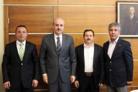 MÜSİAD'dan Numan Kurtulmuş Ziyareti