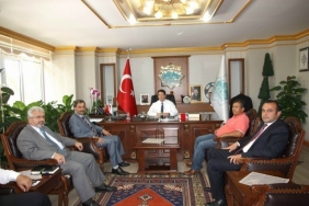 Nutku Akın Başkan Yazgı'yı Ziyaret Etti