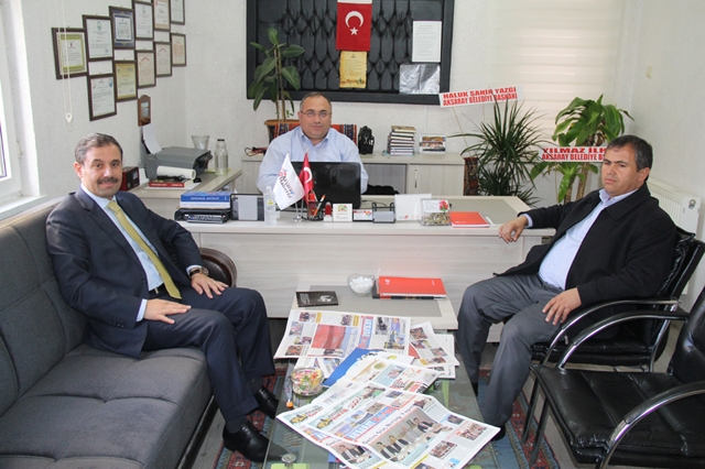 Nutku Akın'dan gazetemize ziyaret