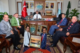 Ortaköylüler Derneği Başkan Yazgı'yı Ziyaret Etti