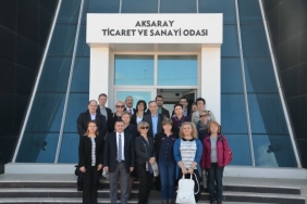 Polonya'dan Gelen Eğitmenler ATSO'yu ziyaret etti