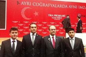 TİKA'nın Açılışına Başbakanlığın özel davetlisi olarak katıldılar