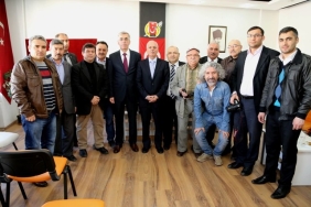 Vali Ataklı'dan Gazeteciler Cemiyeti'ne ziyaret