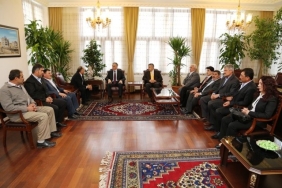 Vali Ataklı'ya ziyaretler devam ediyor