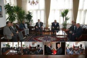 Vali Şeref Ataklı'ya Ziyaretler Devam Ediyor